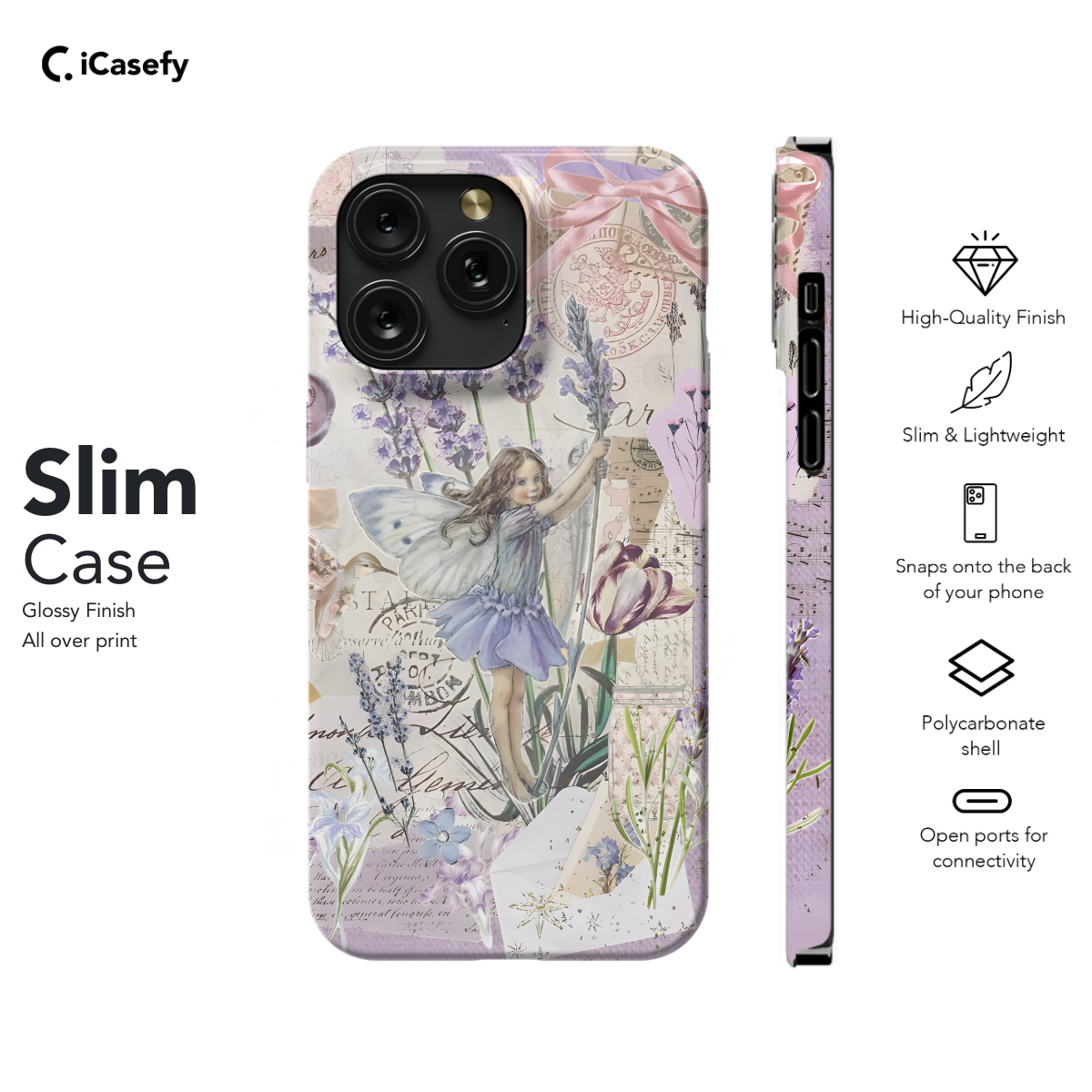 Fairycore Aesthetic Cottagecore Angel Collage Phone Case iPhone Samsung Cover Pixel 705 - Image 6