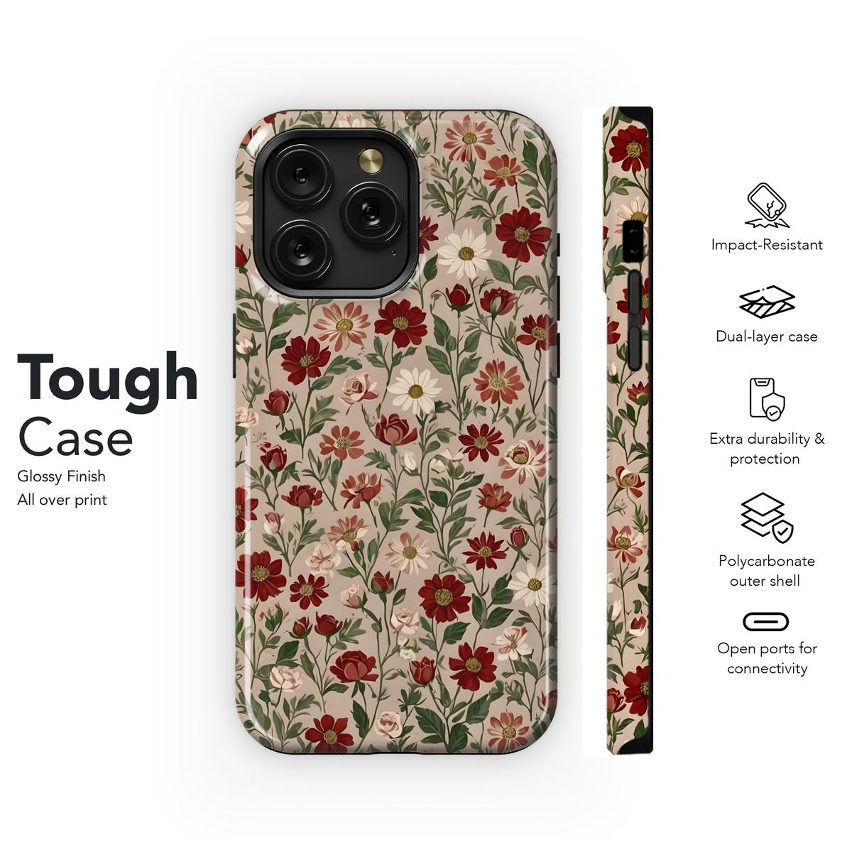 Floral Garden Delight
 Phone Case iPhone Samsung Cover Pixel 4148 - Image 6