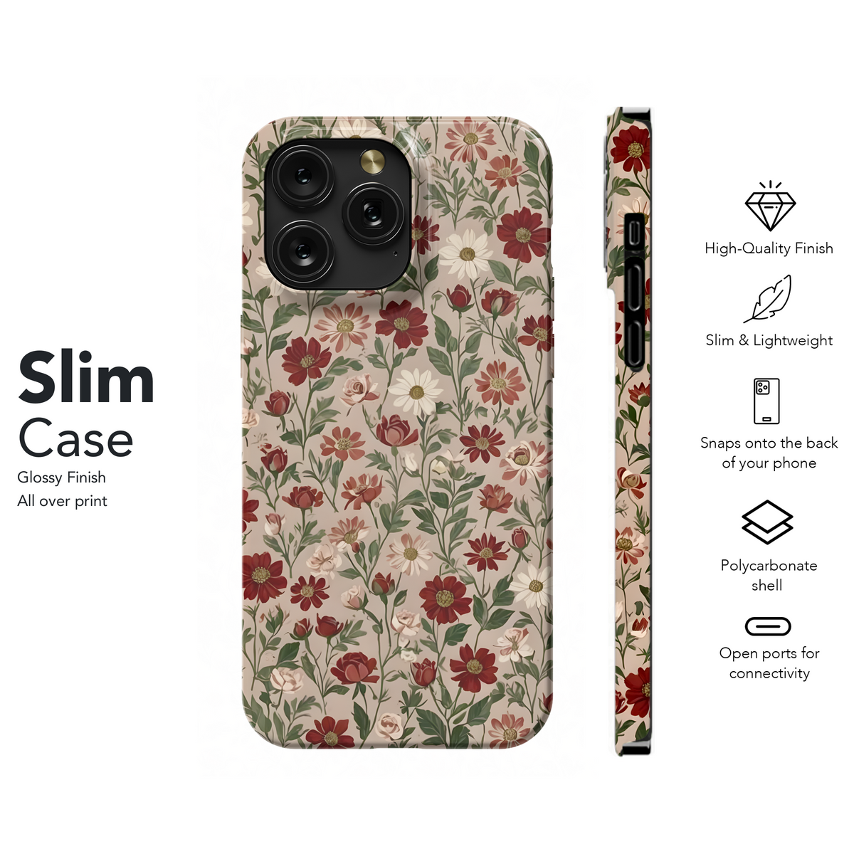 Floral Garden Delight
 Phone Case iPhone Samsung Cover Pixel 4148 - Image 7