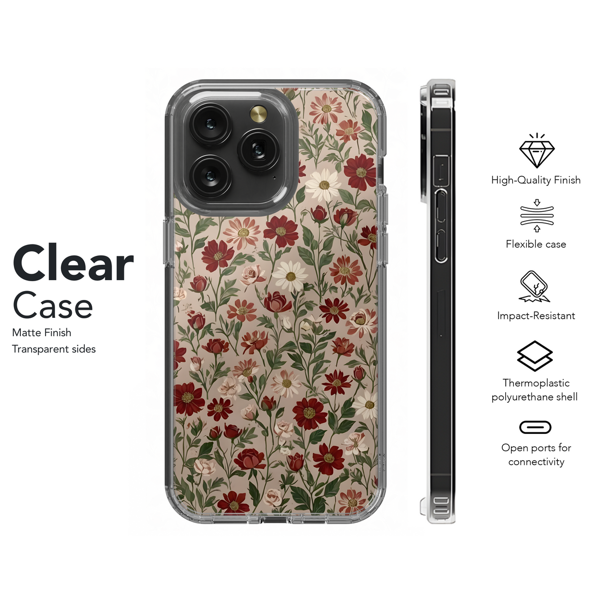 Floral Garden Delight
 Phone Case iPhone Samsung Cover Pixel 4148 - Image 8