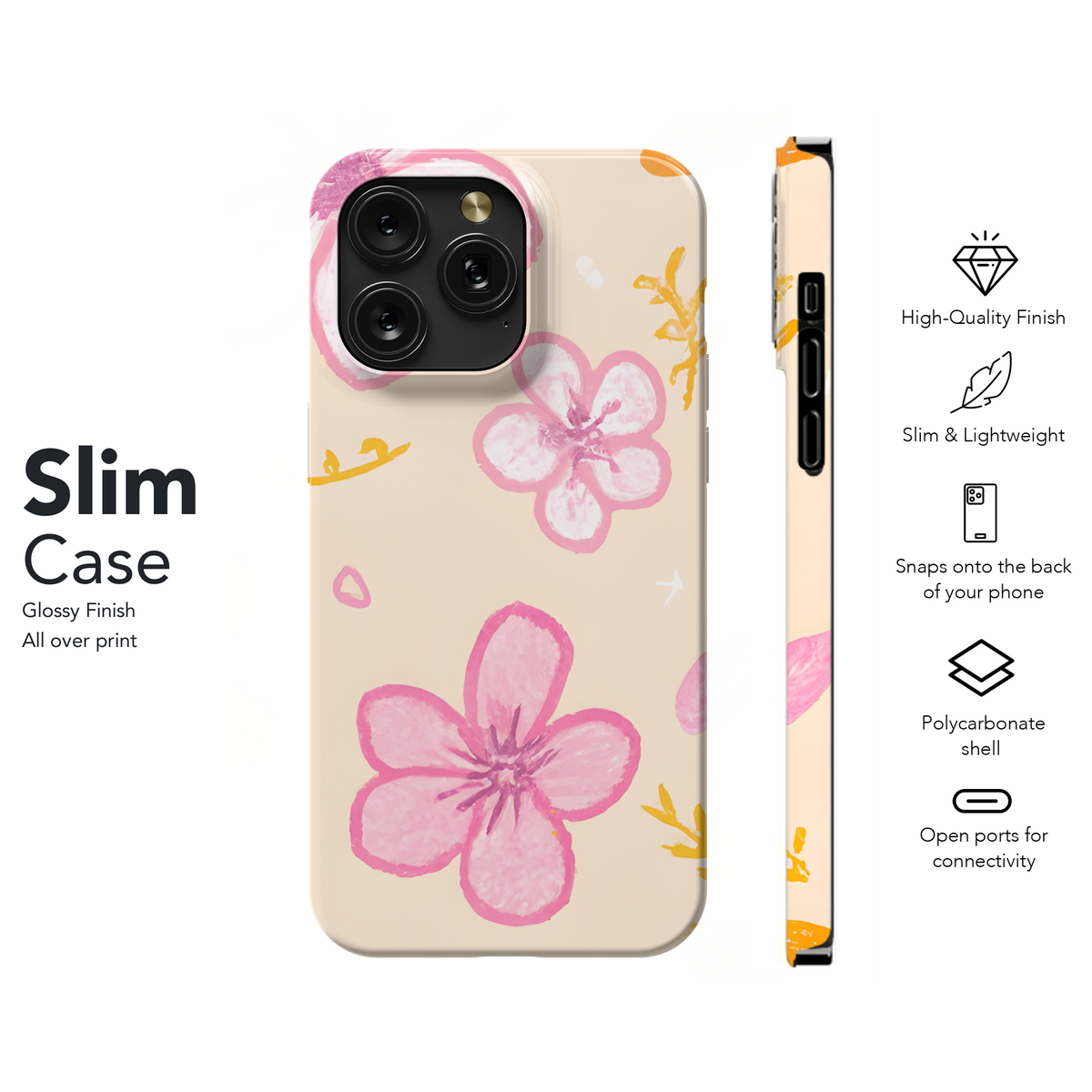 Floral Pastel Phone Case iPhone Samsung Cover Pixel 2933 - Image 7