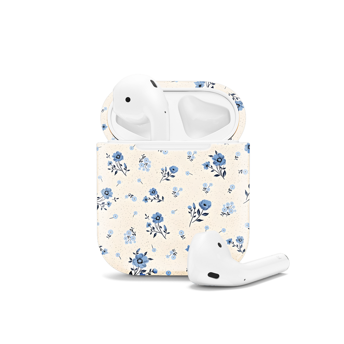 Floral Pattern AirPods Case AirPods Pro AirPods Pro 2 AirPods 3 AirPods 2 Glossy 2360 - Image 1