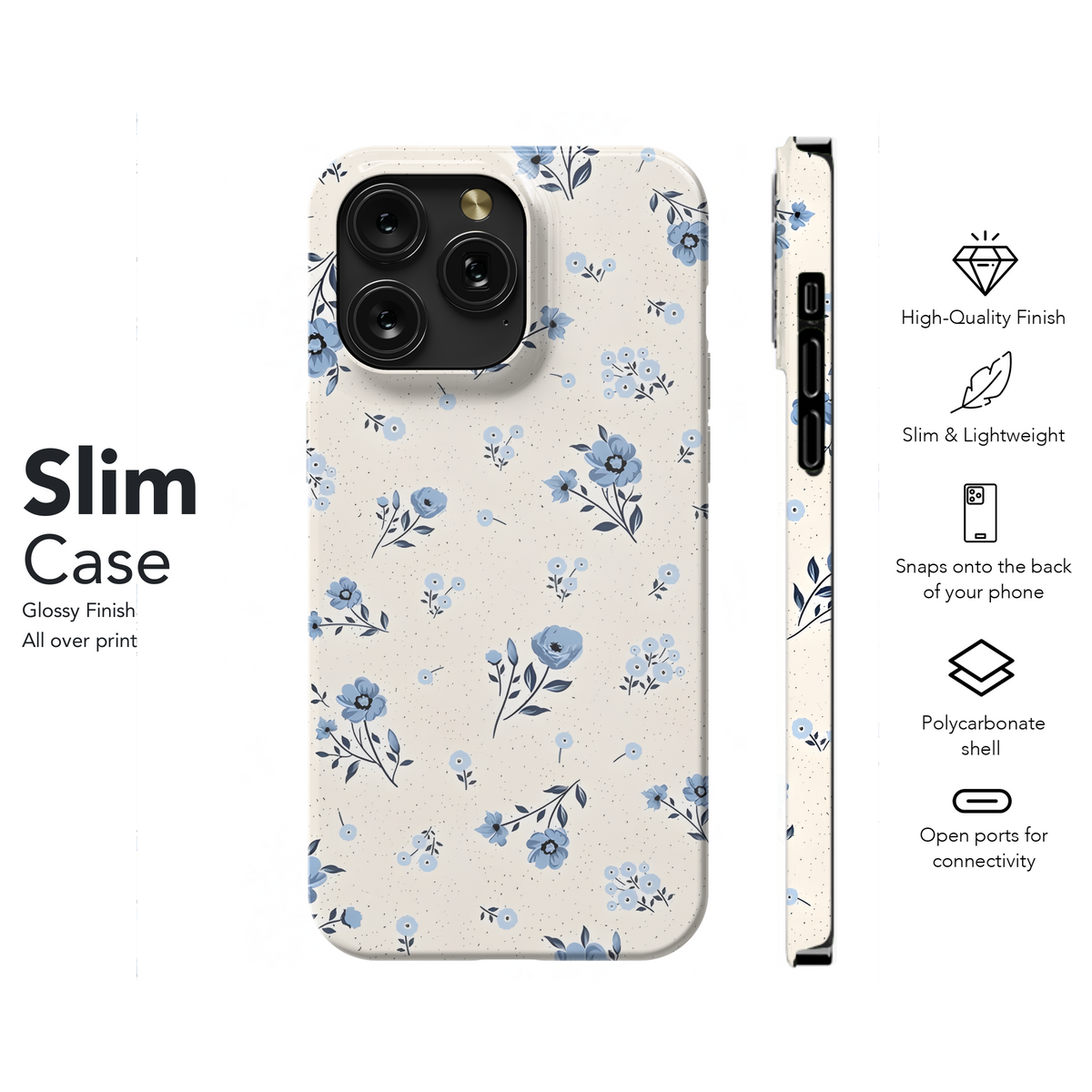 Floral Pattern Phone Case iPhone Samsung Cover Pixel 2360 - Image 7