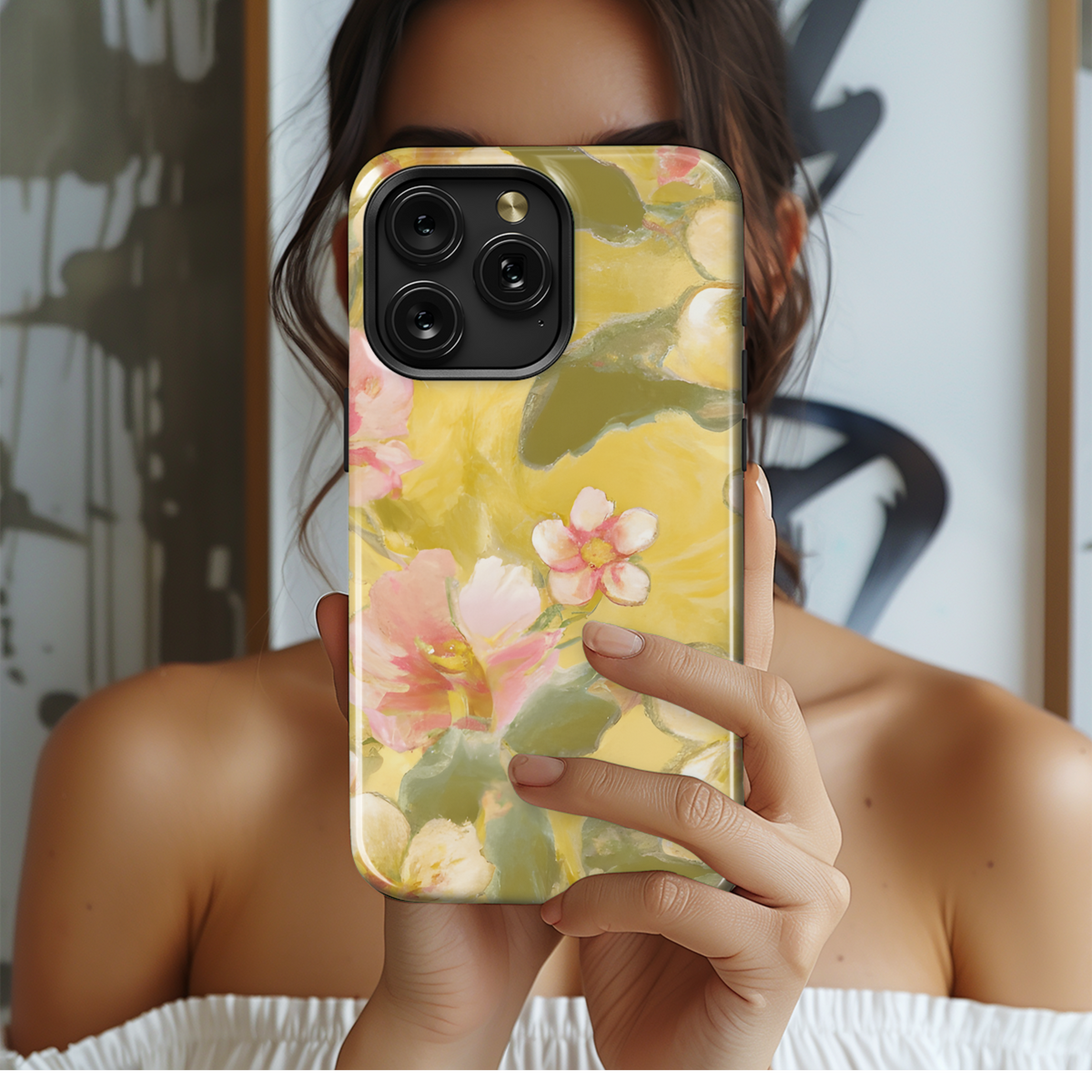 Floral Phone Case iPhone Samsung Cover Pixel 3311 - Image 2