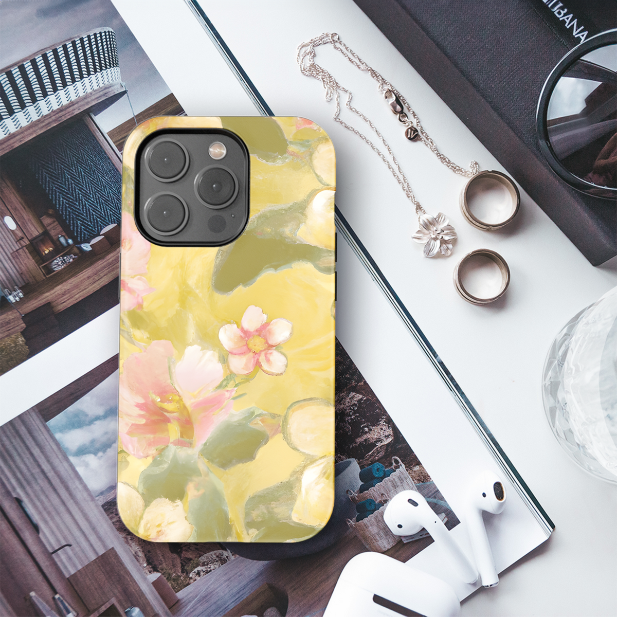 Floral Phone Case iPhone Samsung Cover Pixel 3311 - Image 3