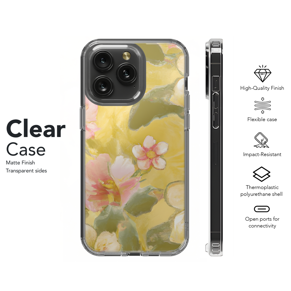 Floral Phone Case iPhone Samsung Cover Pixel 3311 - Image 8