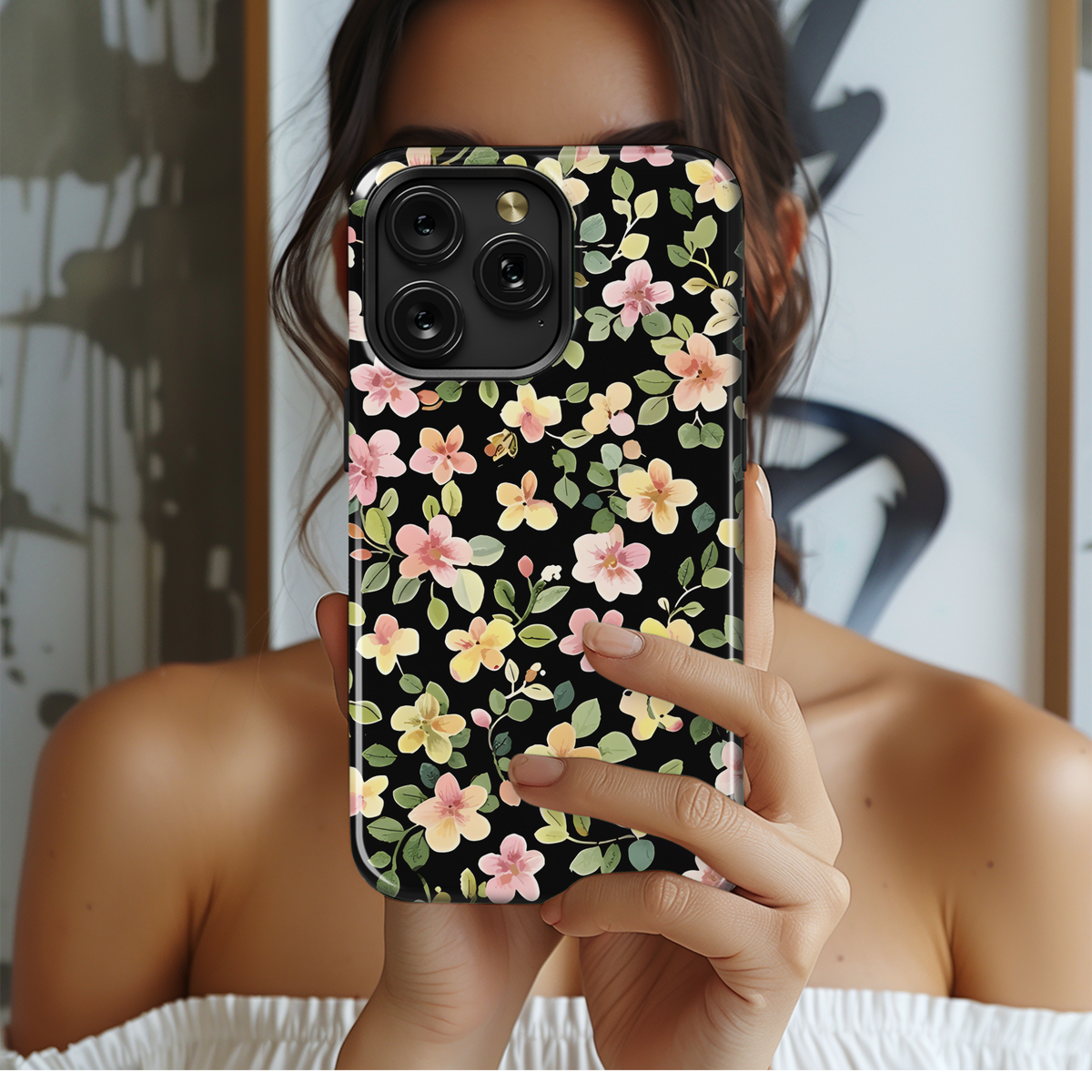 Floral Seamless Abstract Phone Case iPhone Samsung Cover Pixel 2459 - Image 2