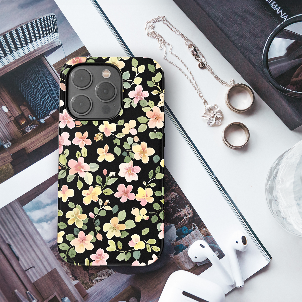 Floral Seamless Abstract Phone Case iPhone Samsung Cover Pixel 2459 - Image 3