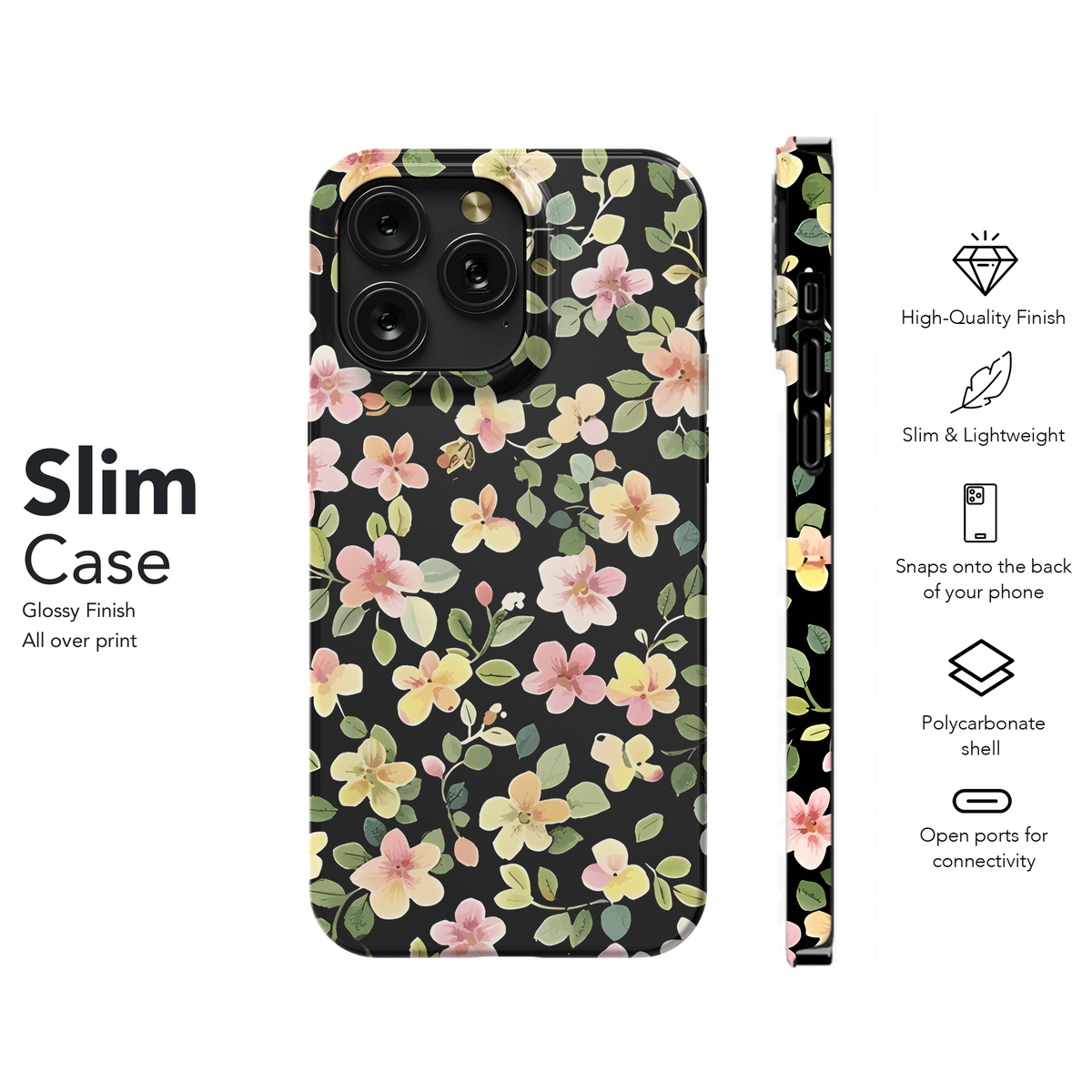 Floral Seamless Abstract Phone Case iPhone Samsung Cover Pixel 2459 - Image 7