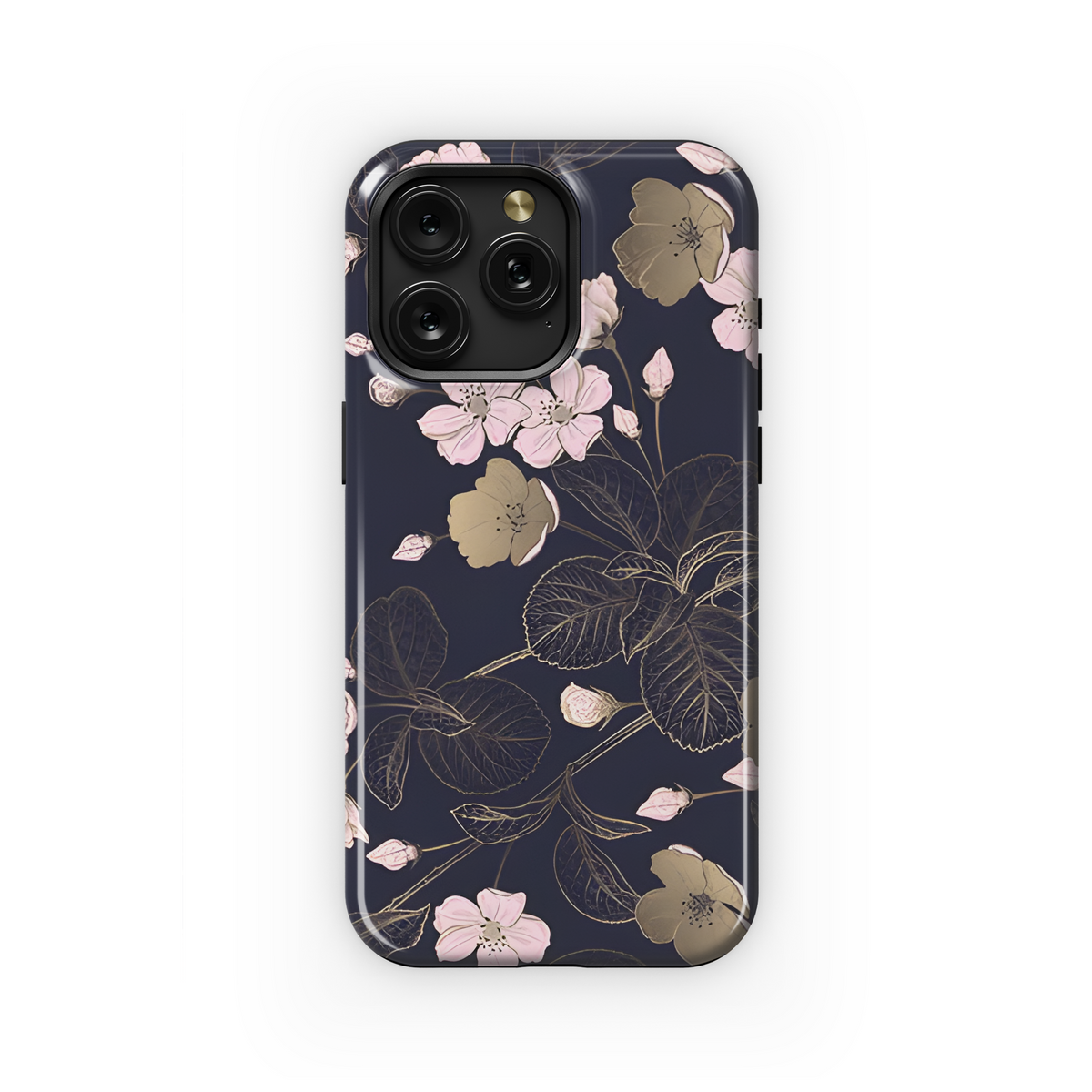 Floral Vintage Phone Case iPhone Samsung Cover Pixel 2512 - Image 1