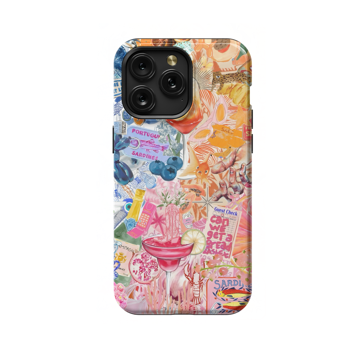 Flower Aesthetic Sea Summer Preppy Collage Phone Case iPhone Samsung Pixel & More 361 - Image 1