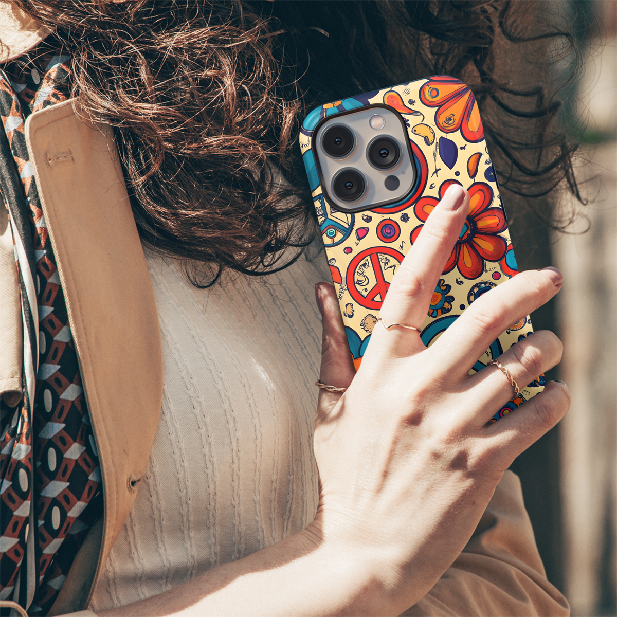 Flower Power Phone Case iPhone Samsung Cover Pixel 3465 - Image 5