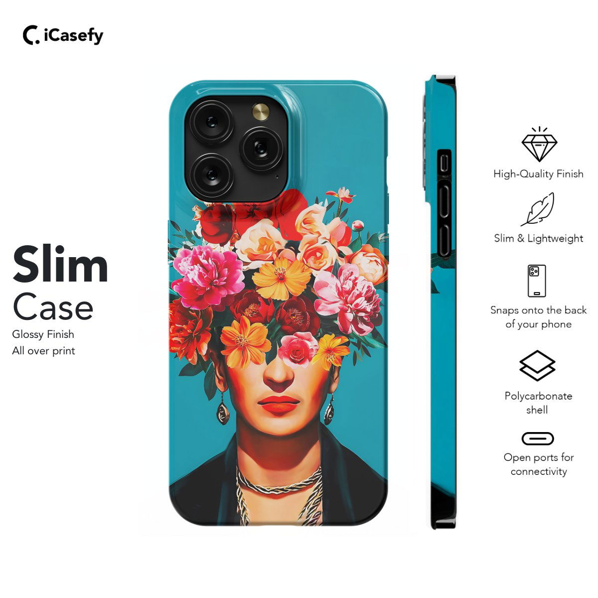 Frida Kahlo Feminism Surrealism Flower Phone Case iPhone Samsung Pixel & More - Image 6