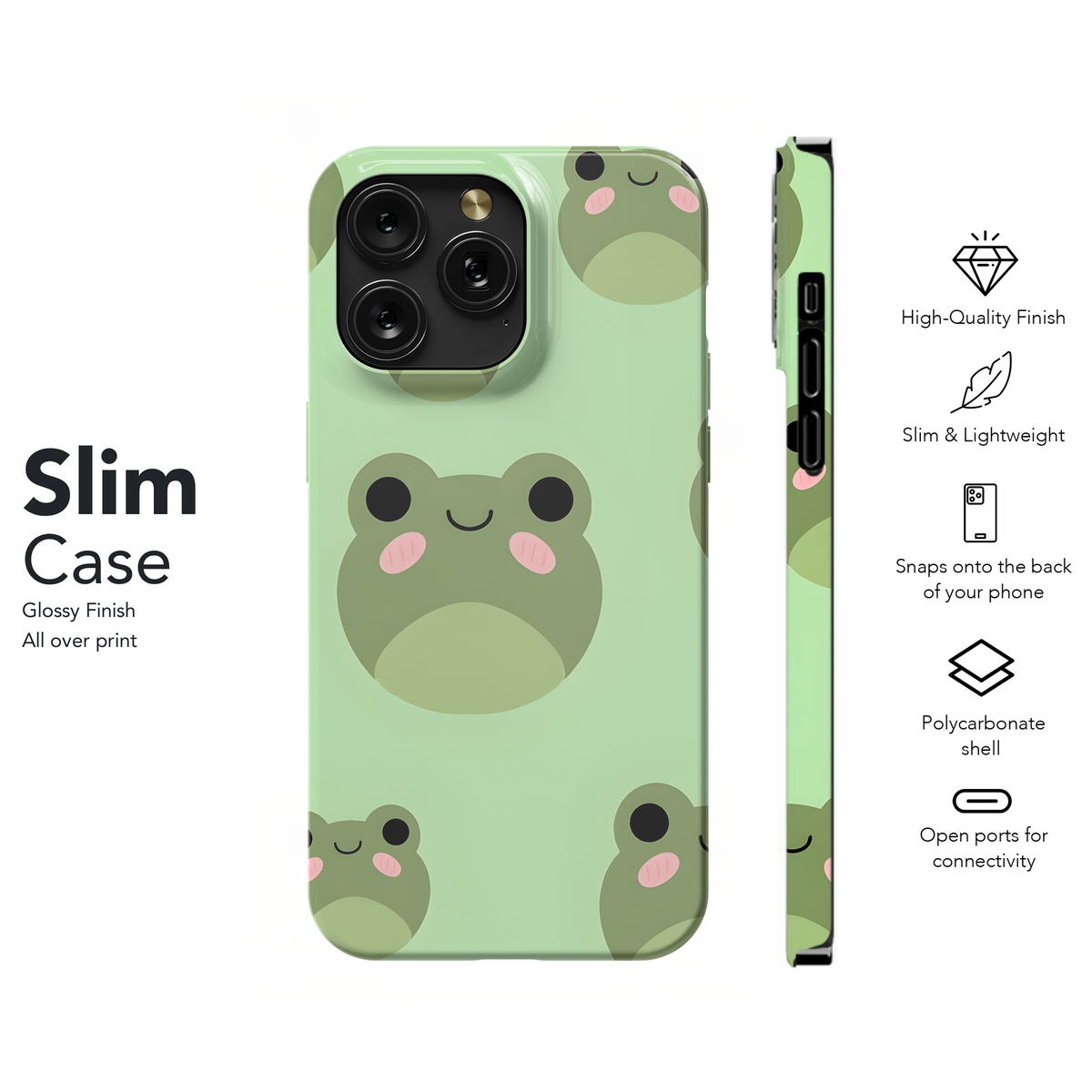 Frog Phone Case iPhone Samsung Cover Pixel 2069 - Image 7