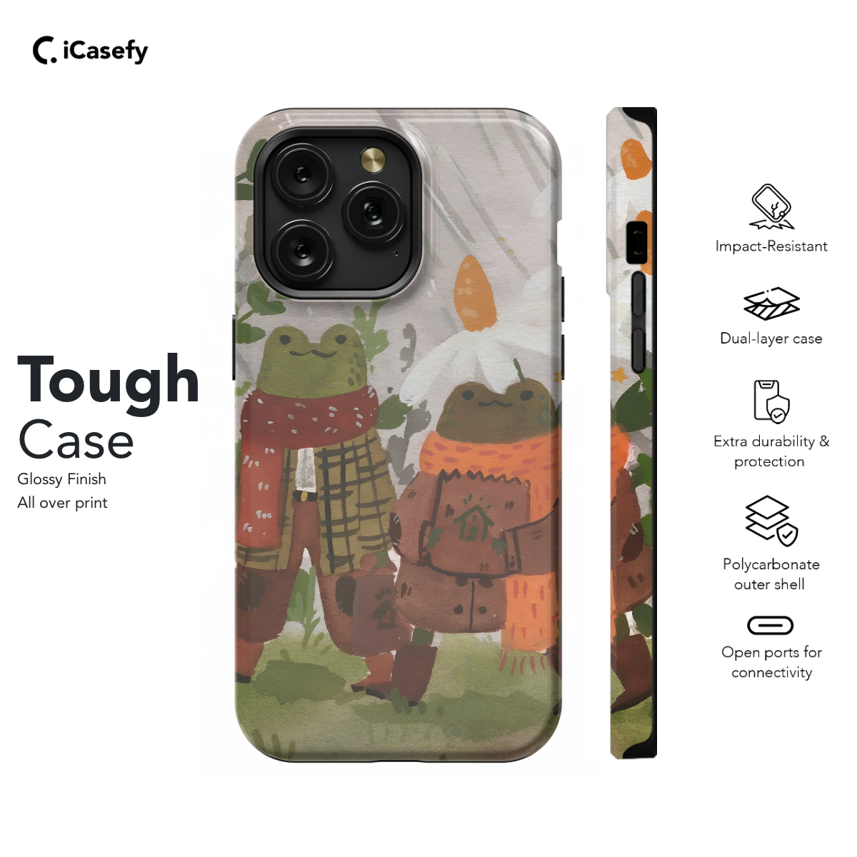 Frog Phone Case iPhone Samsung Pixel & More 503 - Image 5