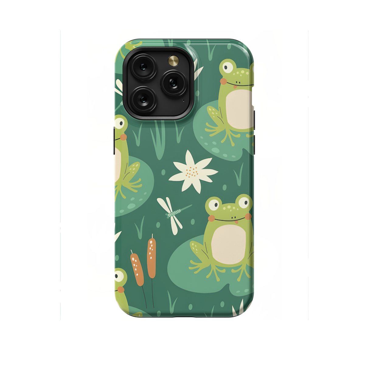 Frogs Phone Case iPhone Samsung Cover Pixel 1154 - Image 1