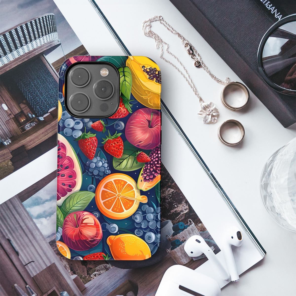 Fruity Summer Vibes
 Phone Case iPhone Samsung Cover Pixel 4122 - Image 3