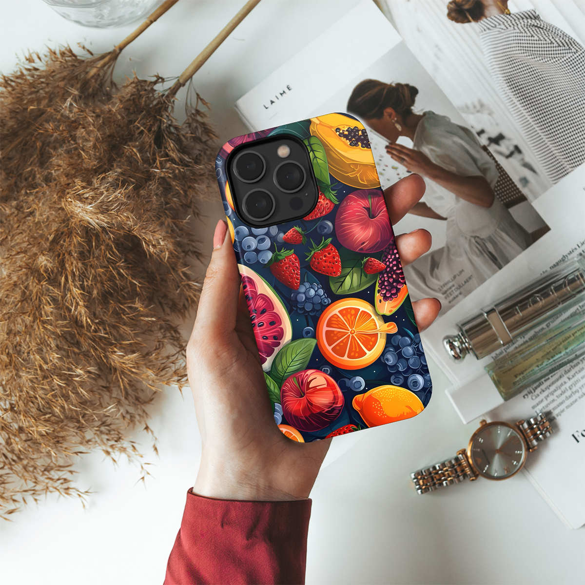 Fruity Summer Vibes
 Phone Case iPhone Samsung Cover Pixel 4122 - Image 4