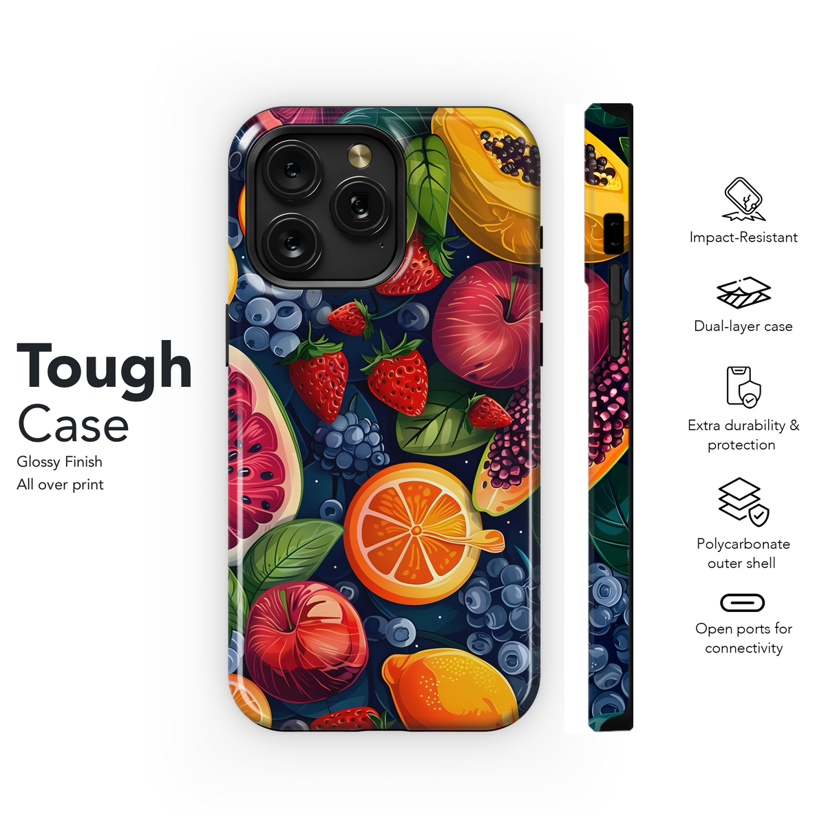 Fruity Summer Vibes
 Phone Case iPhone Samsung Cover Pixel 4122 - Image 6