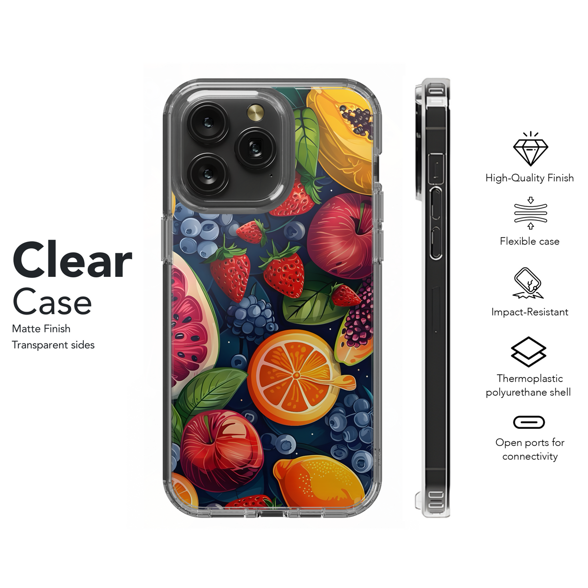 Fruity Summer Vibes
 Phone Case iPhone Samsung Cover Pixel 4122 - Image 8