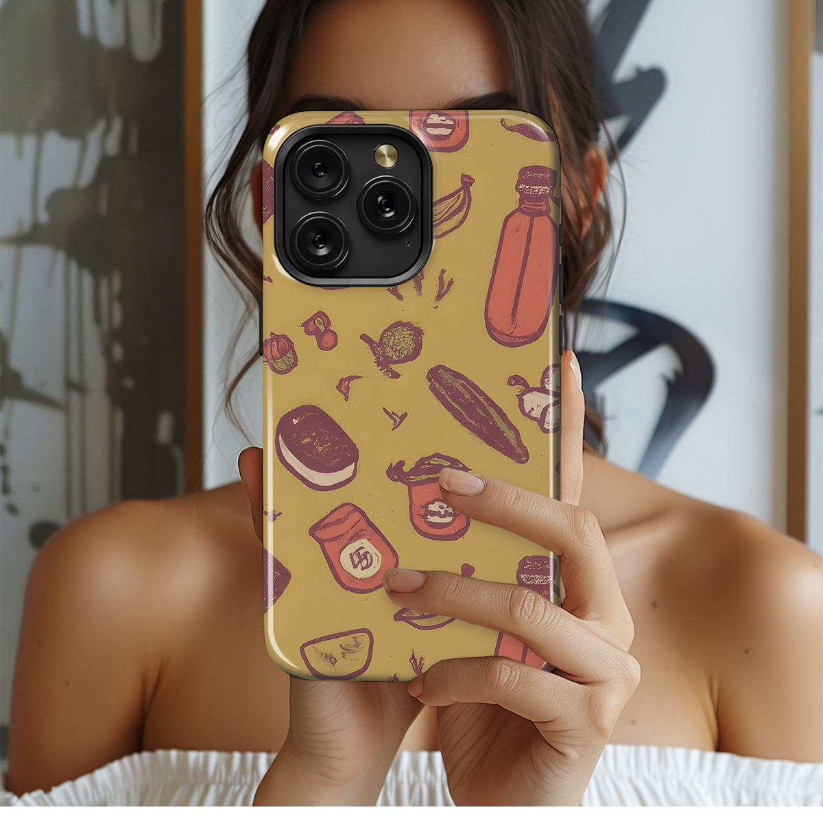 Fun and Cute Canteen Phone Case iPhone Samsung Cover Pixel 3339 - Image 2