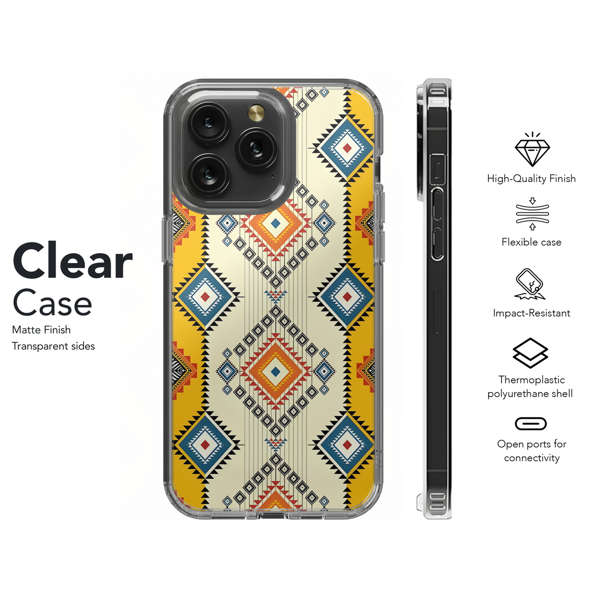 Geometric Ethnic Phone Case iPhone Samsung Cover Pixel 3198 - Image 8