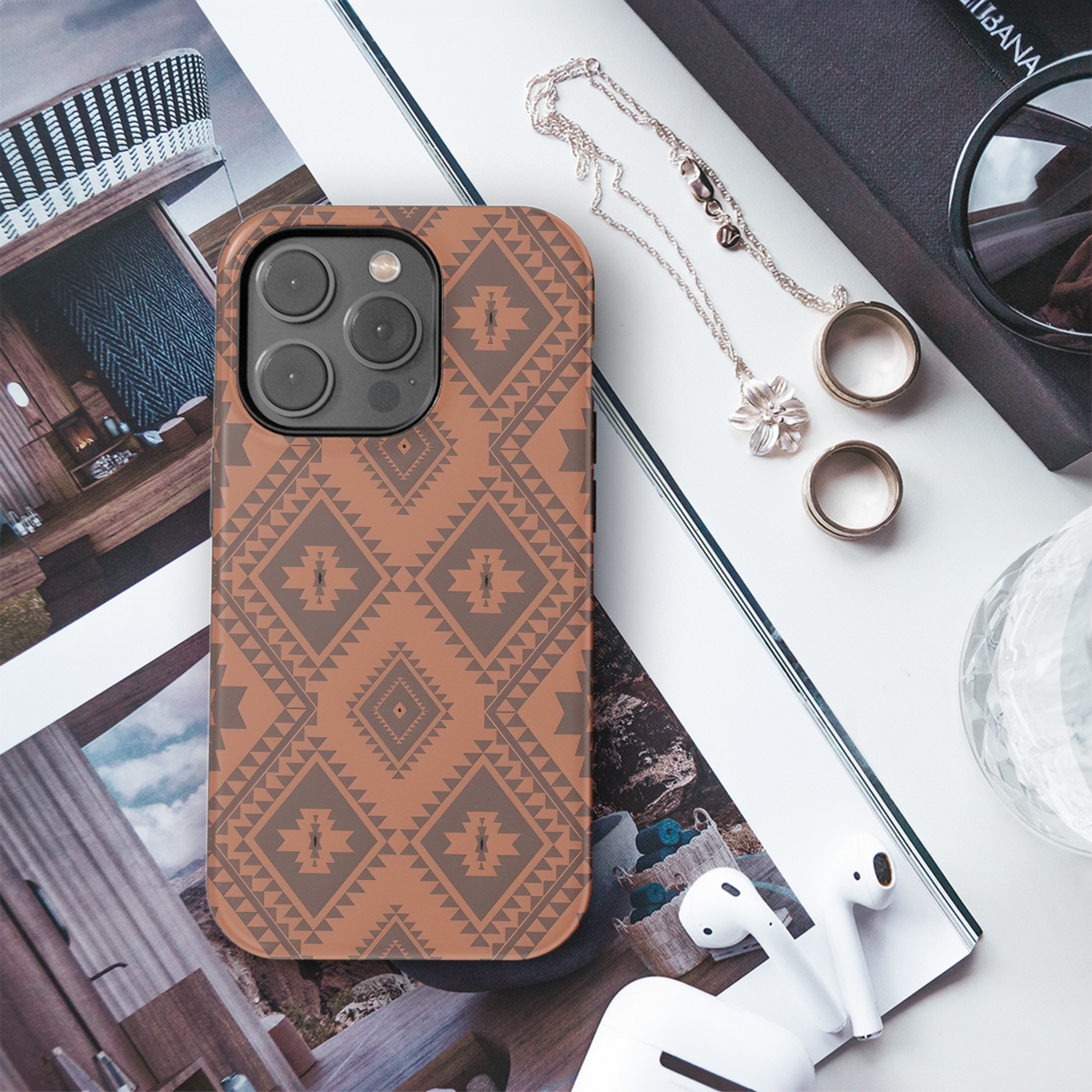 Geometric Ethnic Phone Case iPhone Samsung Cover Pixel 3199 - Image 3