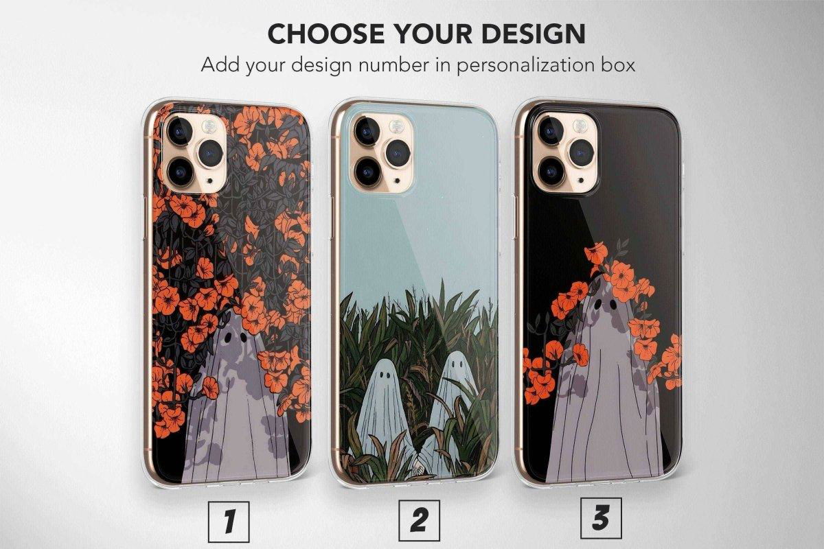 Ghost Phone Case Aesthetic Emo Gothic Cover - Image 1