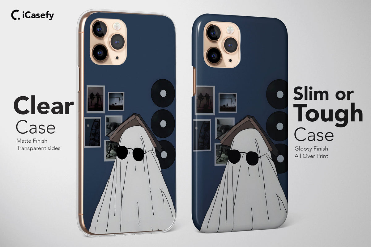 Ghost Phone Case Spooky Art Halloween Cover - Image 5