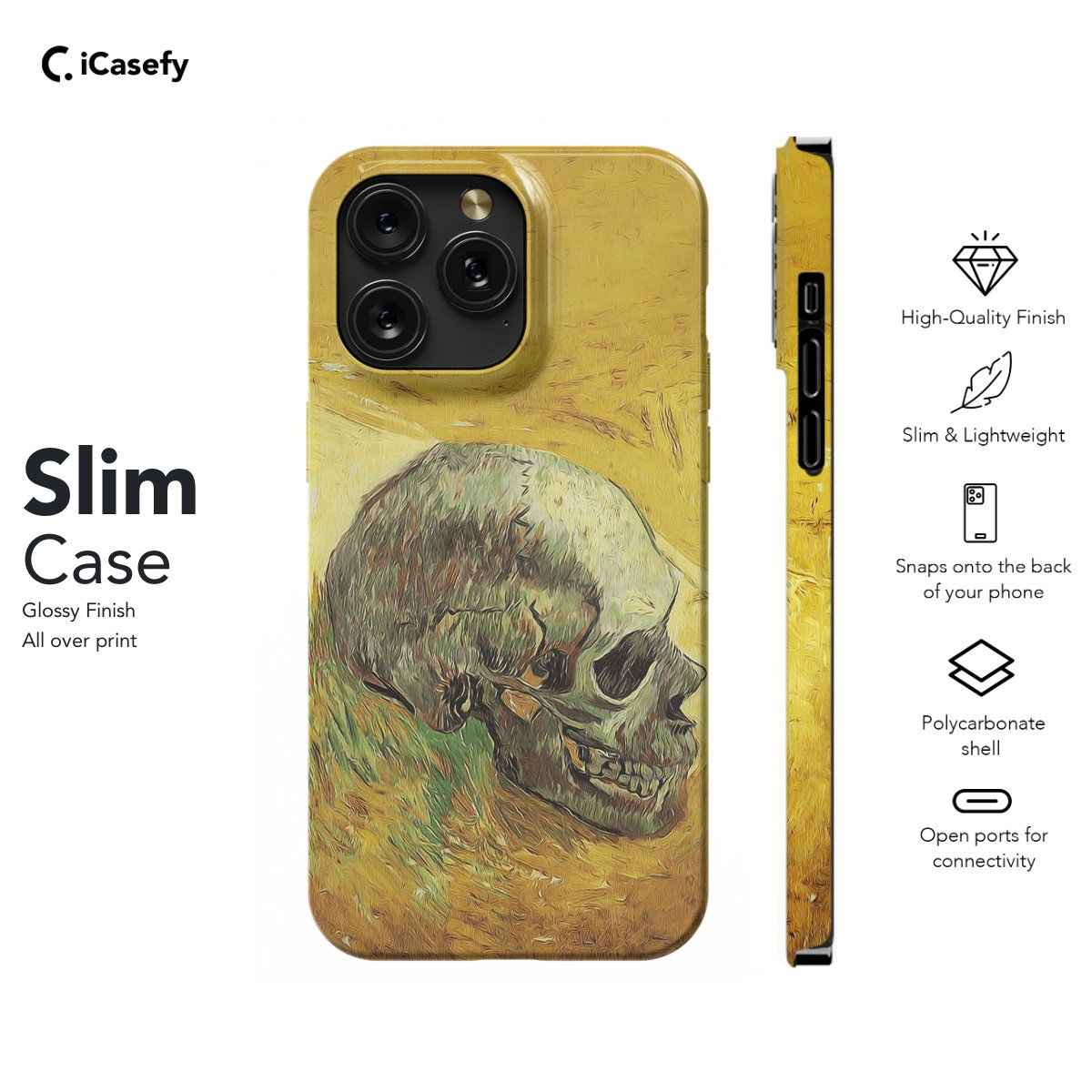 Goth Skeleton Phone Case iPhone Samsung Pixel & More - Image 6