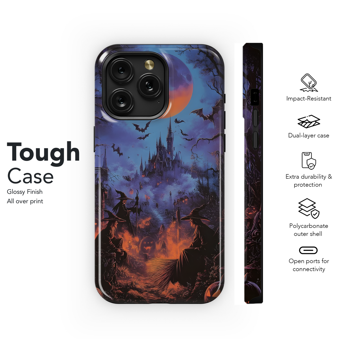 Gothic Halloween Night
 Phone Case iPhone Samsung Cover Pixel 4096 - Image 6