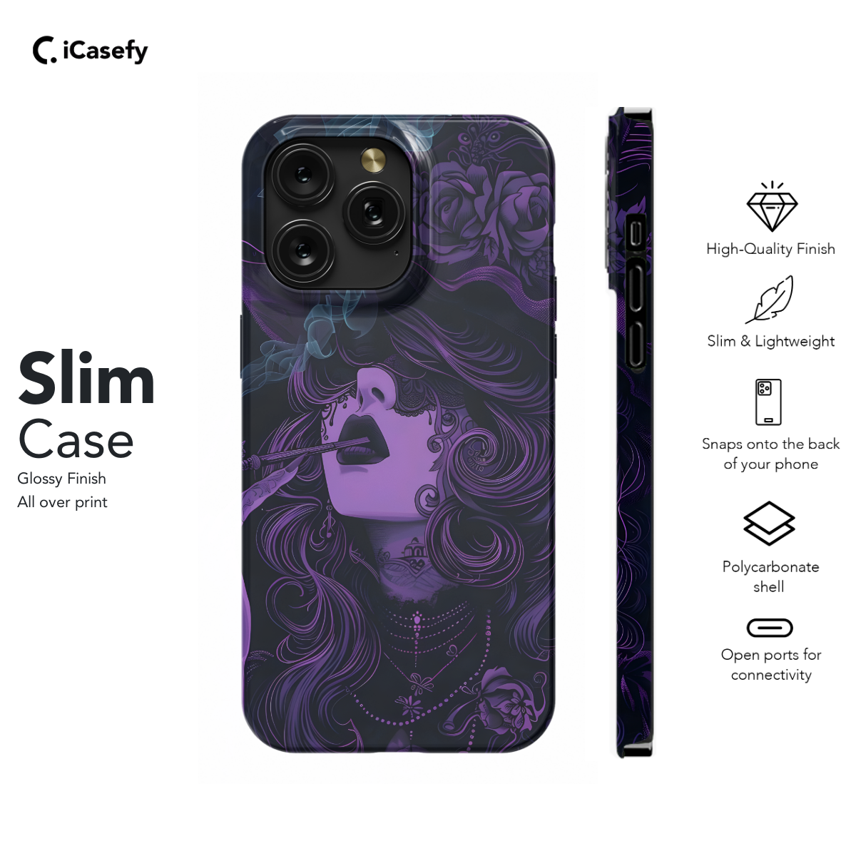 Gothic Phone Case for iPhone Samsung Pixel: Enhanced Aesthetics and Protection, Design 614 - Image 6