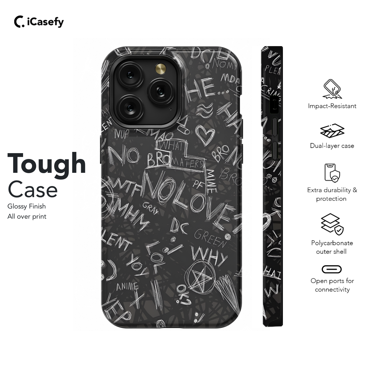 Gothic Quote Phone Case iPhone Samsung Pixel & More 192 - Image 5