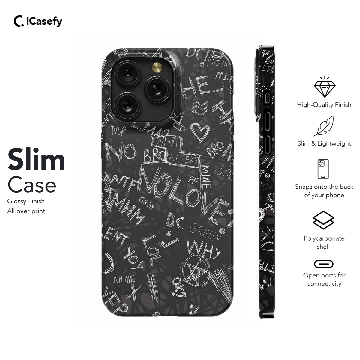 Gothic Quote Phone Case iPhone Samsung Pixel & More 192 - Image 6