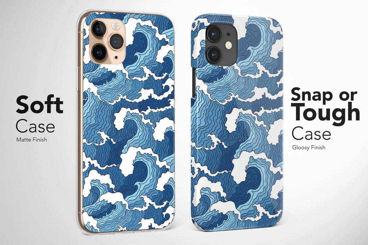 Great Wave Phone Case Japanese Wave Off Kanagawa Cover - Image 4