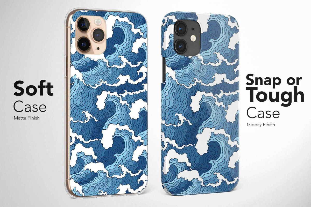 Great Wave Phone Case Japanese Wave Off Kanagawa Cover - Image 3