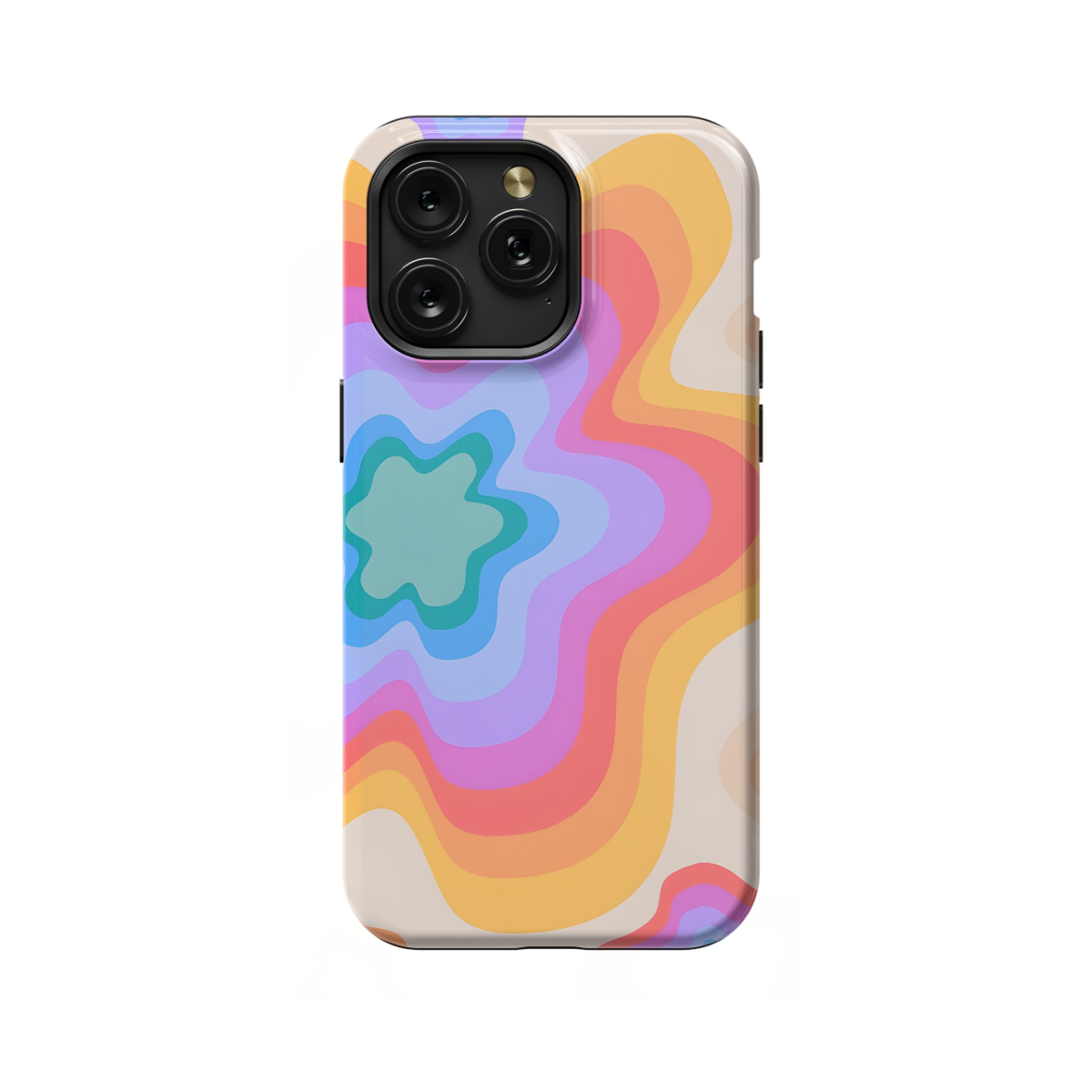 Groovy Psychedelic Phone Case for iPhone Samsung Pixel 613 - Image 1