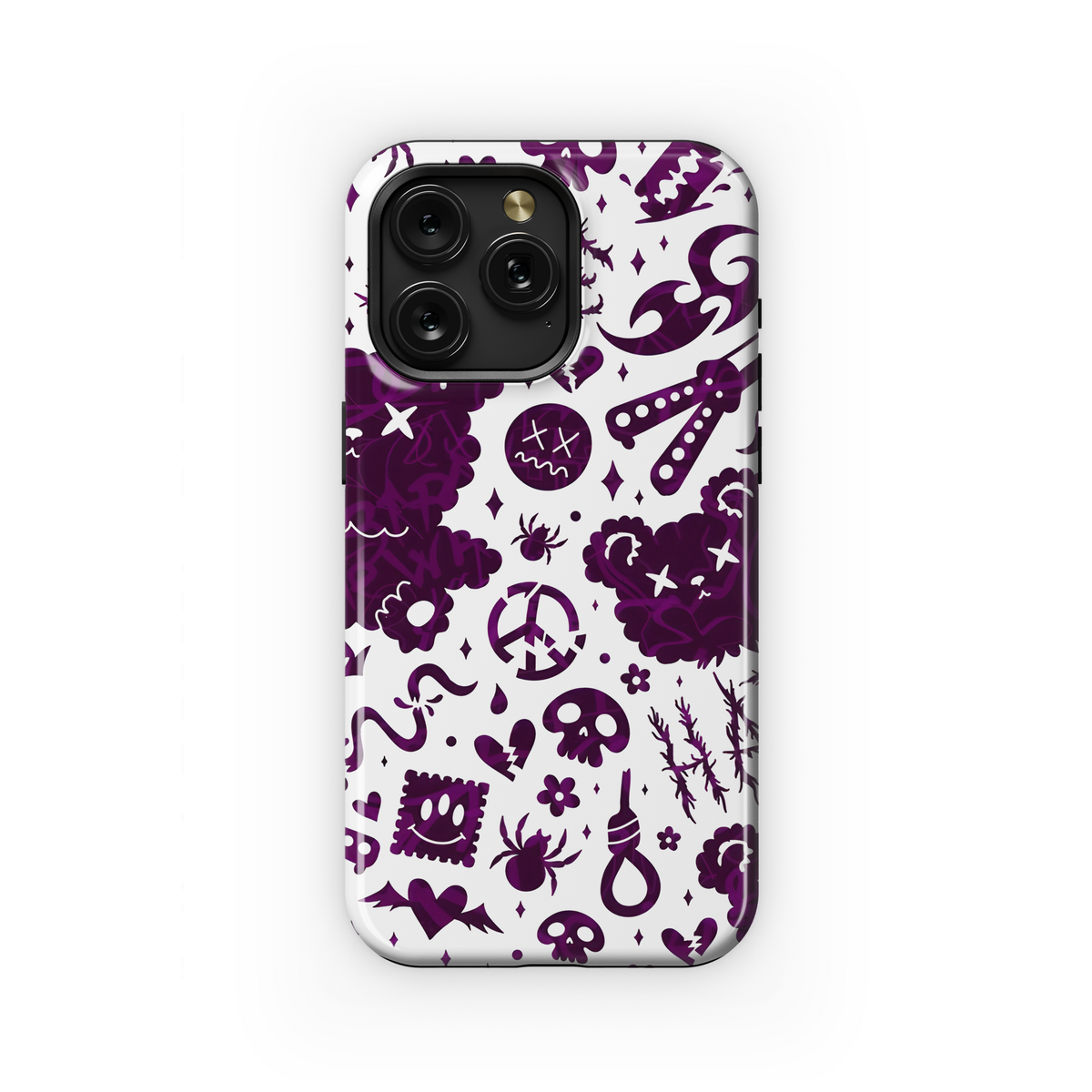 Grunge Emo Phone Case iPhone Samsung Cover Pixel 2552 - Image 1