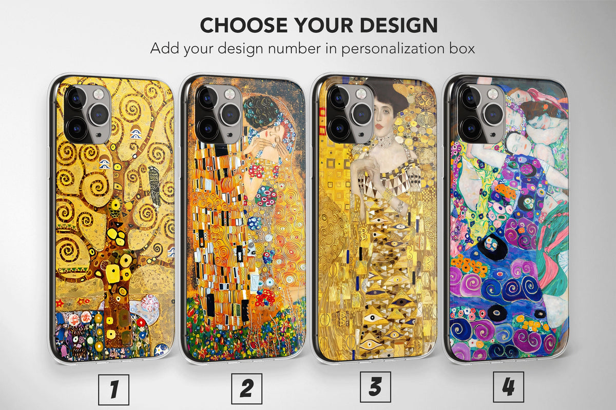 Gustav Klimt Phone Case Art Nouveau Art Cover - Image 1