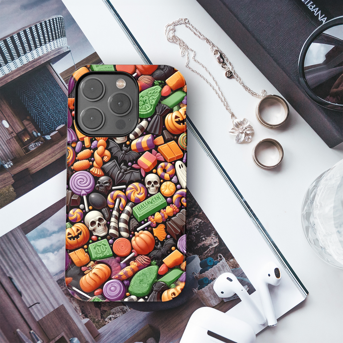 Halloween Candy Phone Case iPhone Samsung Cover Pixel 2897 - Image 3