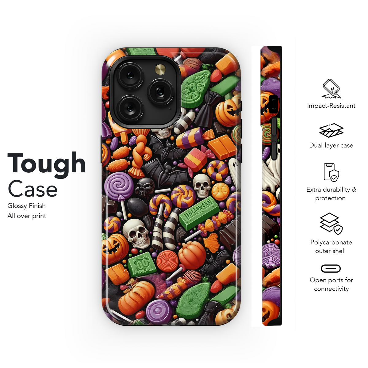 Halloween Candy Phone Case iPhone Samsung Cover Pixel 2897 - Image 6