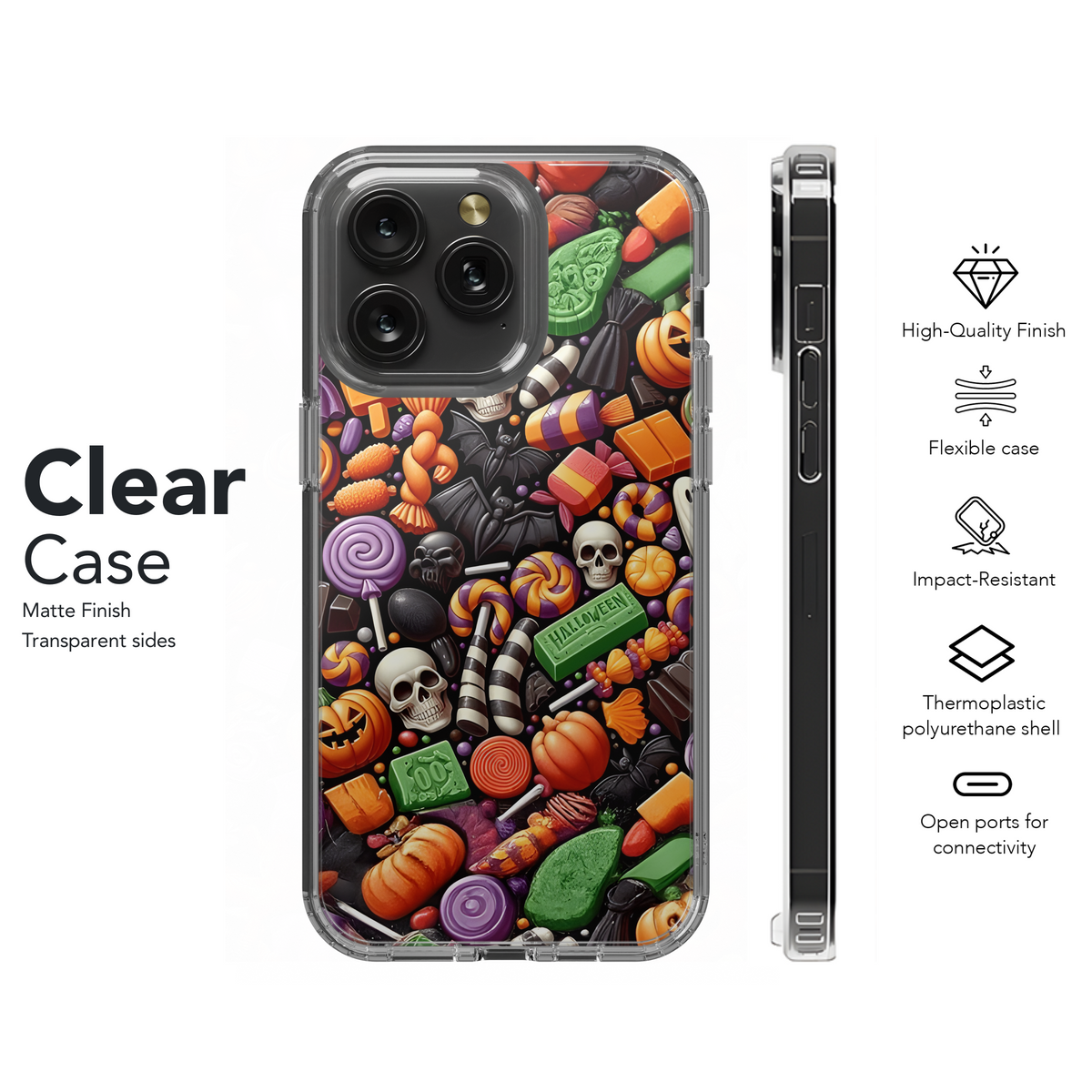 Halloween Candy Phone Case iPhone Samsung Cover Pixel 2897 - Image 8