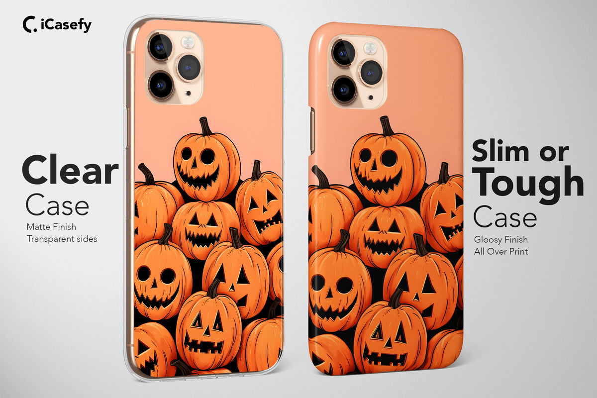 Halloween Fall Phone Case Autumn Pumpkin Ghost Cover - Image 4