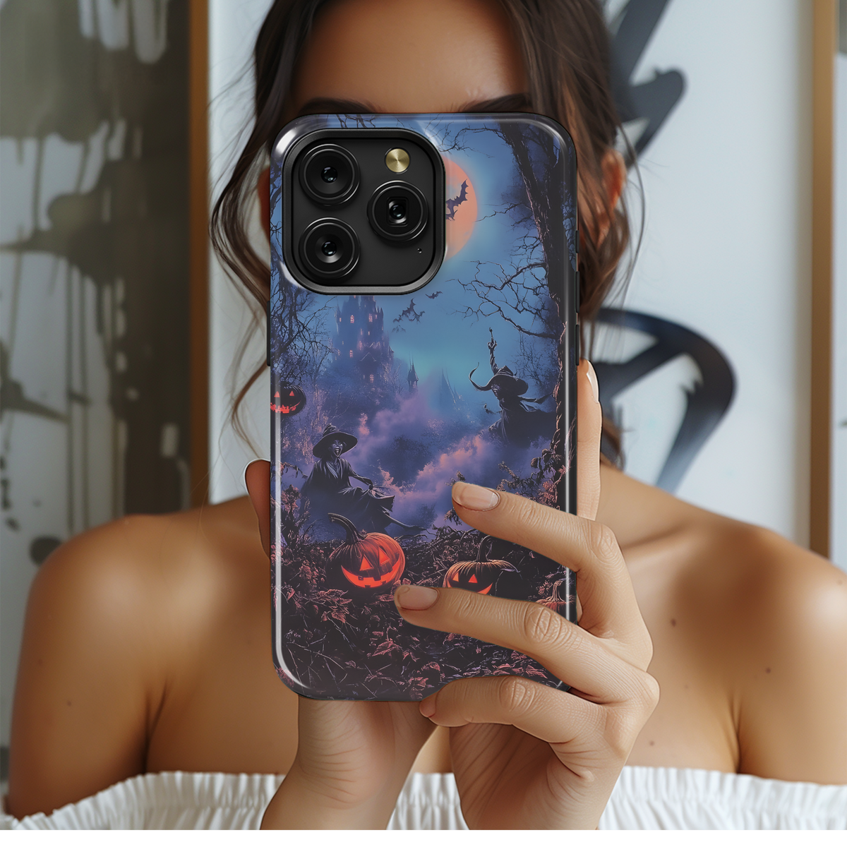 Halloween Night Magic
 Phone Case iPhone Samsung Cover Pixel 4097 - Image 2