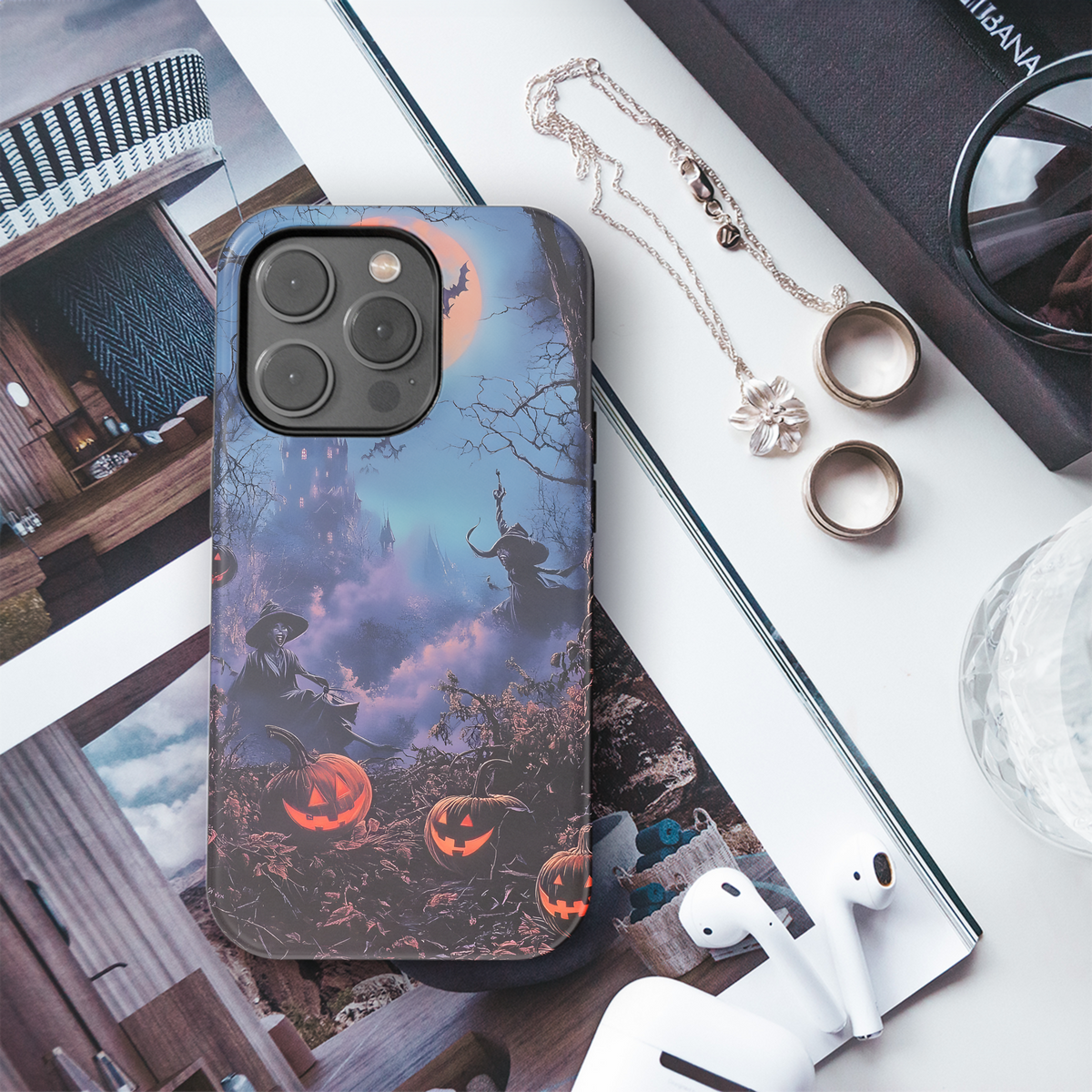 Halloween Night Magic
 Phone Case iPhone Samsung Cover Pixel 4097 - Image 3