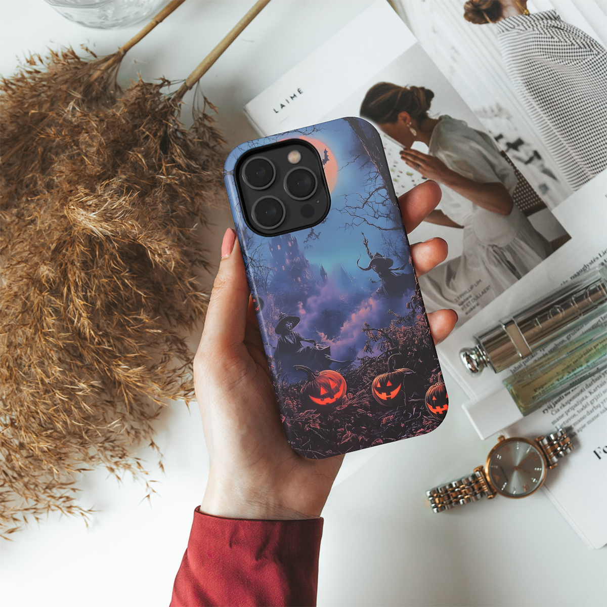 Halloween Night Magic
 Phone Case iPhone Samsung Cover Pixel 4097 - Image 4