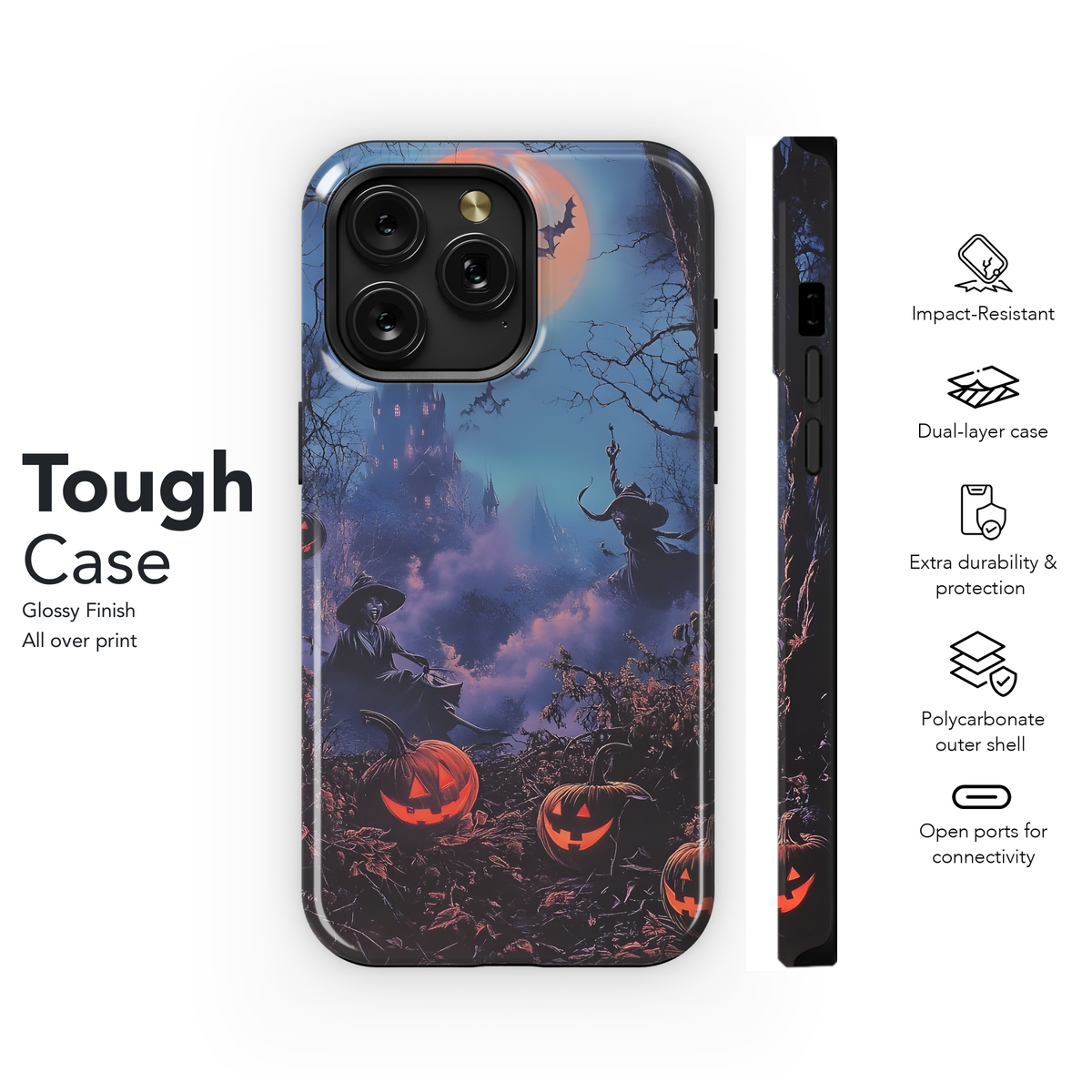 Halloween Night Magic
 Phone Case iPhone Samsung Cover Pixel 4097 - Image 6