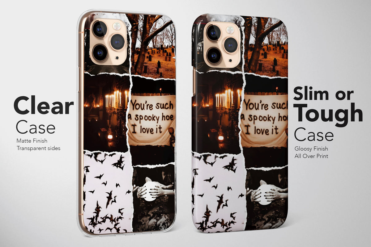 Halloween Phone Case Quote Funny Aesthetic Cover - Image 3