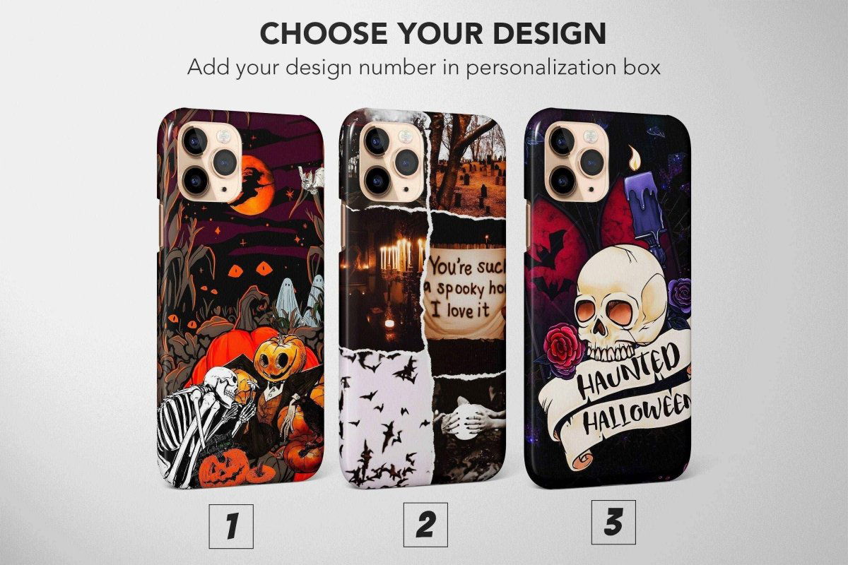 Halloween Phone Case Quote Funny Aesthetic Cover - Image 1