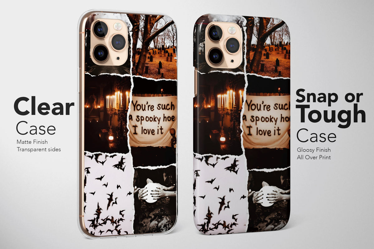 Halloween Phone Case Quote Funny Cute Aesthetic Cover - Image 3